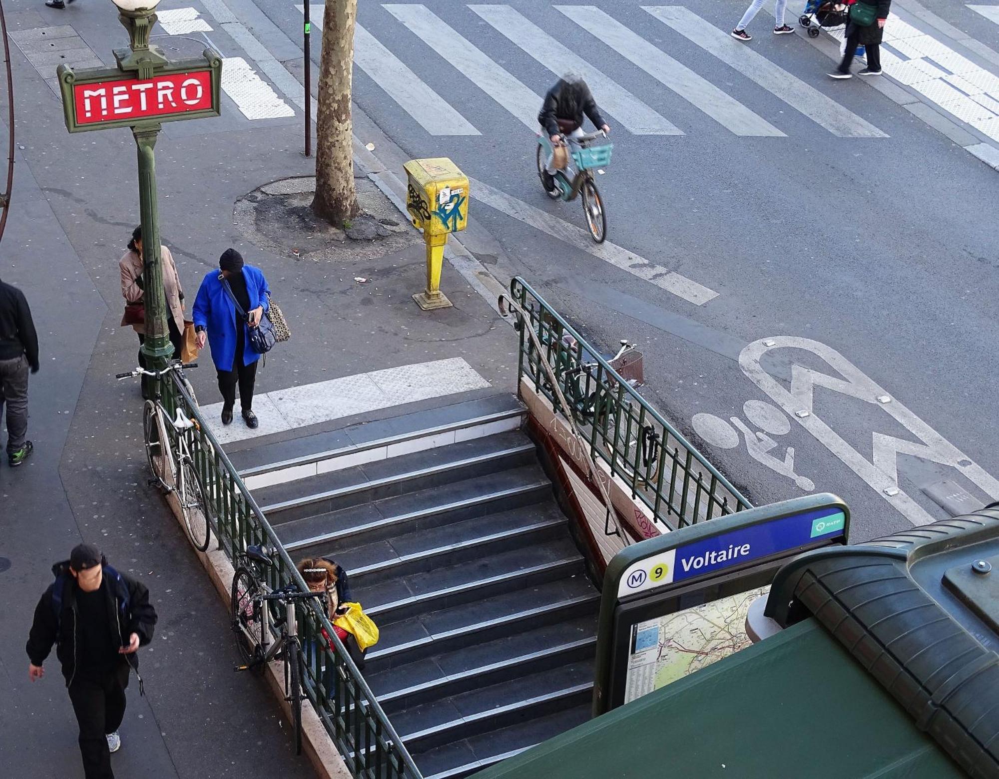 Hipotel Paris Voltaire Bastille Bagian luar foto