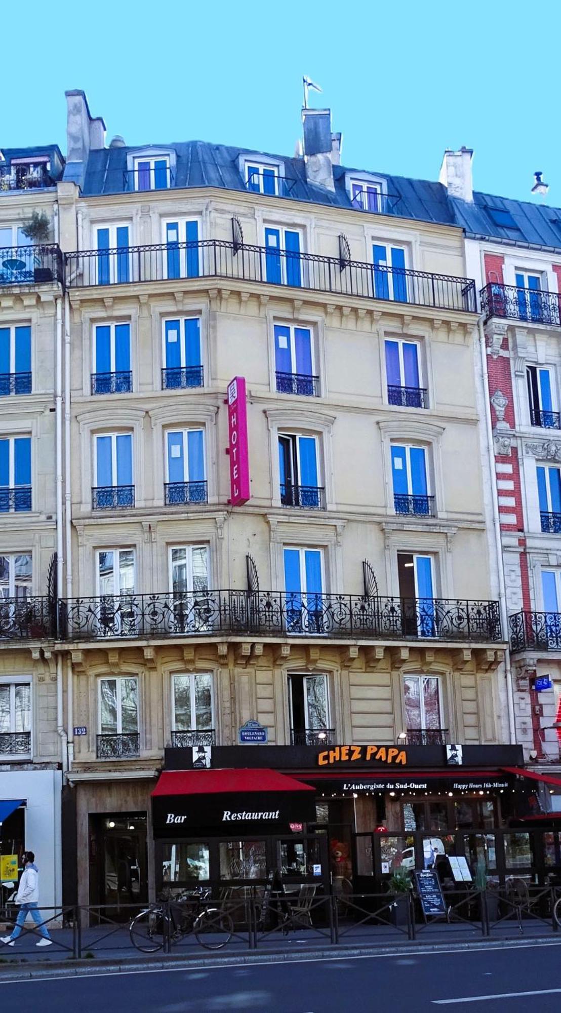 Hipotel Paris Voltaire Bastille Bagian luar foto