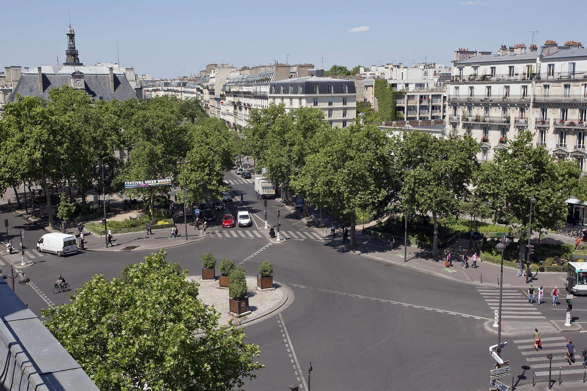 Hipotel Paris Voltaire Bastille Bagian luar foto